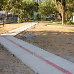 Jardim São Benedito recebe obras de acessibilidade