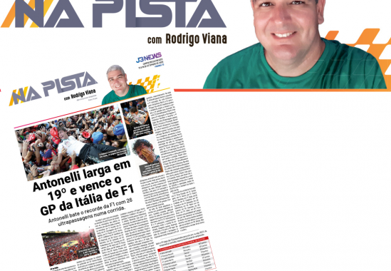 Antonelli larga em 19º e vence o GP da Itália de F1